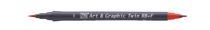 ZIG Art & Graphic Twin RB+F