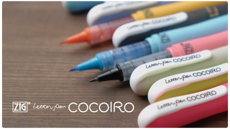 ZIG Letter pen COCOIRO