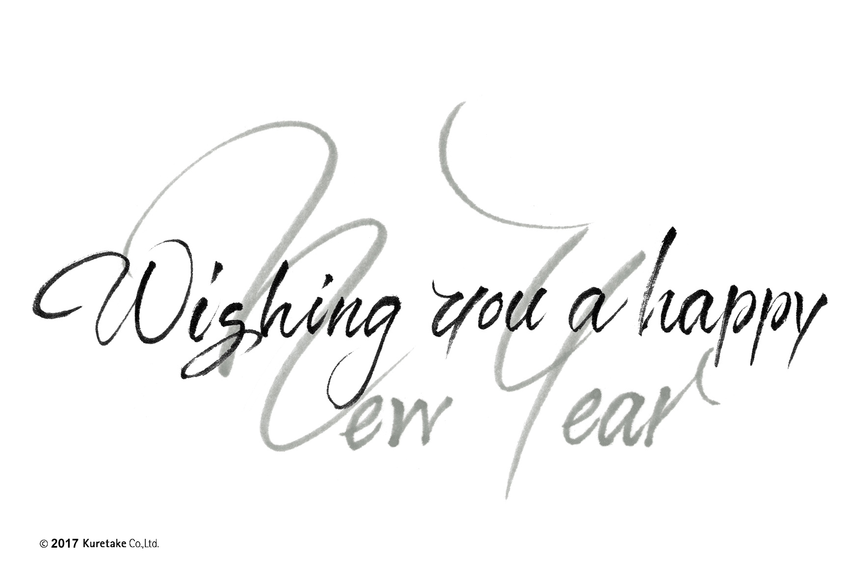 タイトル：Wishing you a happy new year